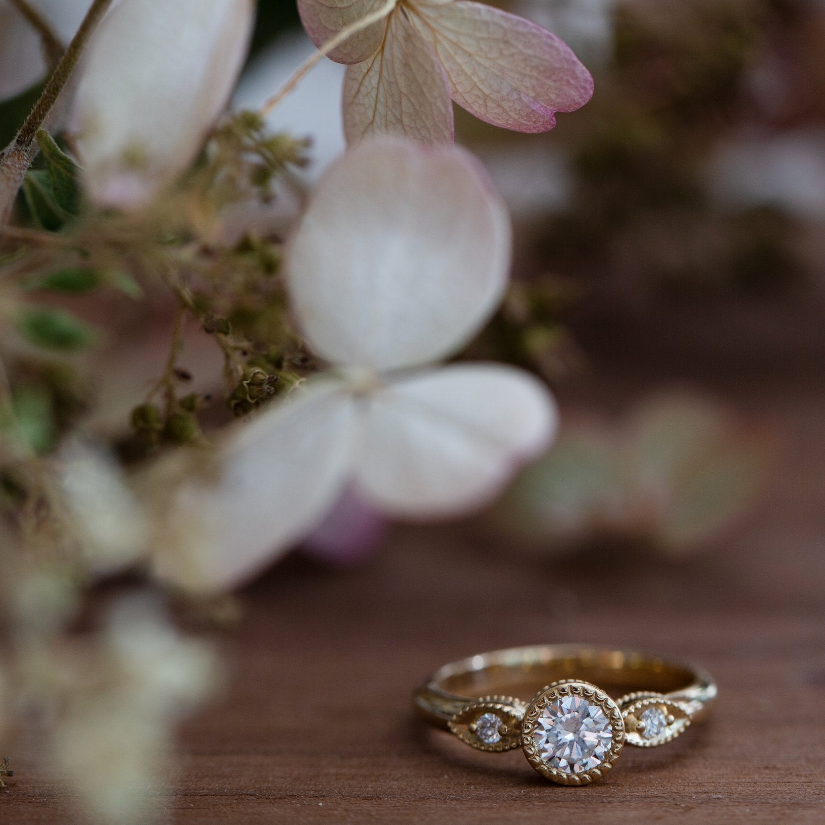 The Cat's Eye Ring (Bezel Setting) - Main Image