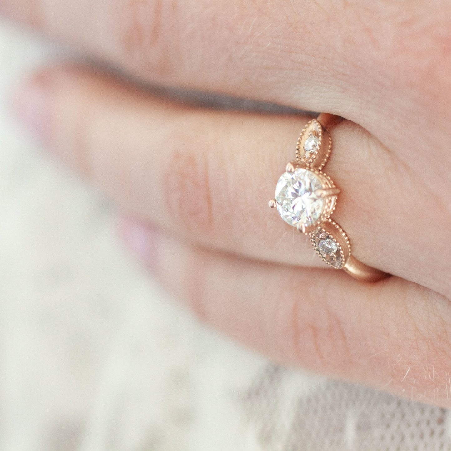 The Cat's Eye Ring (Prong Setting) - W.R. Metalarts