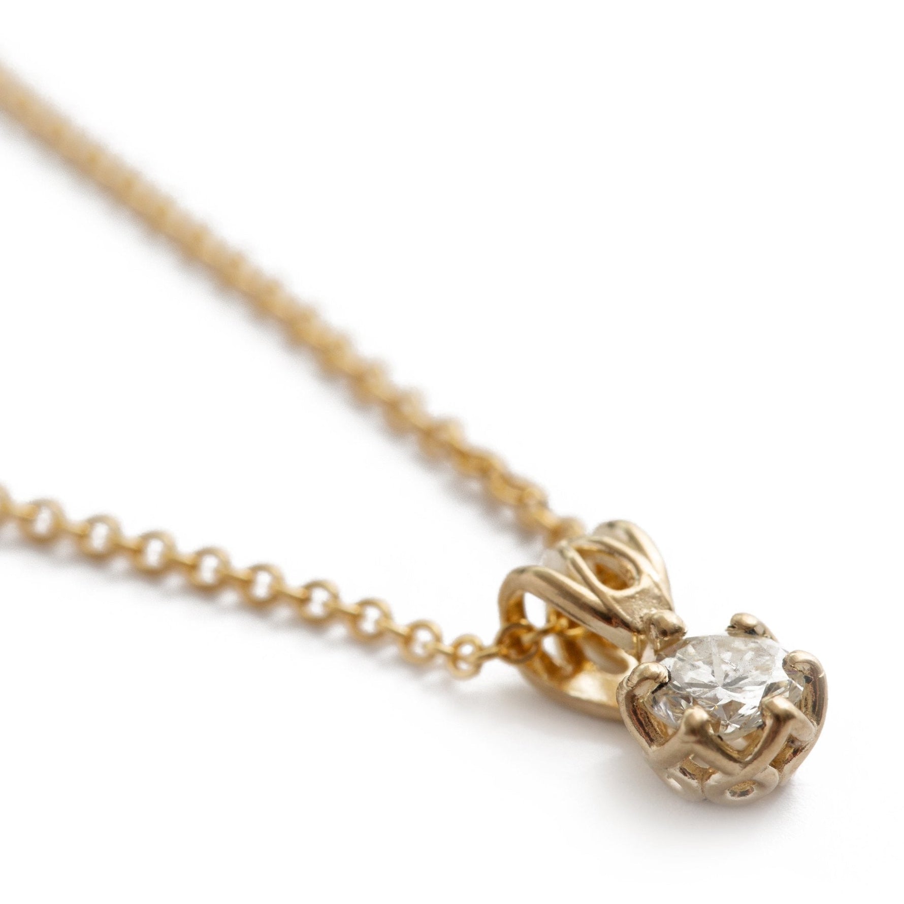 The Diamond Crown Pendant - W.R. Metalarts