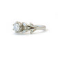 The Diamond Olive Branch Ring - W.R. Metalarts