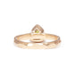The Fairmined Arizona Peridot Trillion-Cut Carved Solitaire - W.R. Metalarts