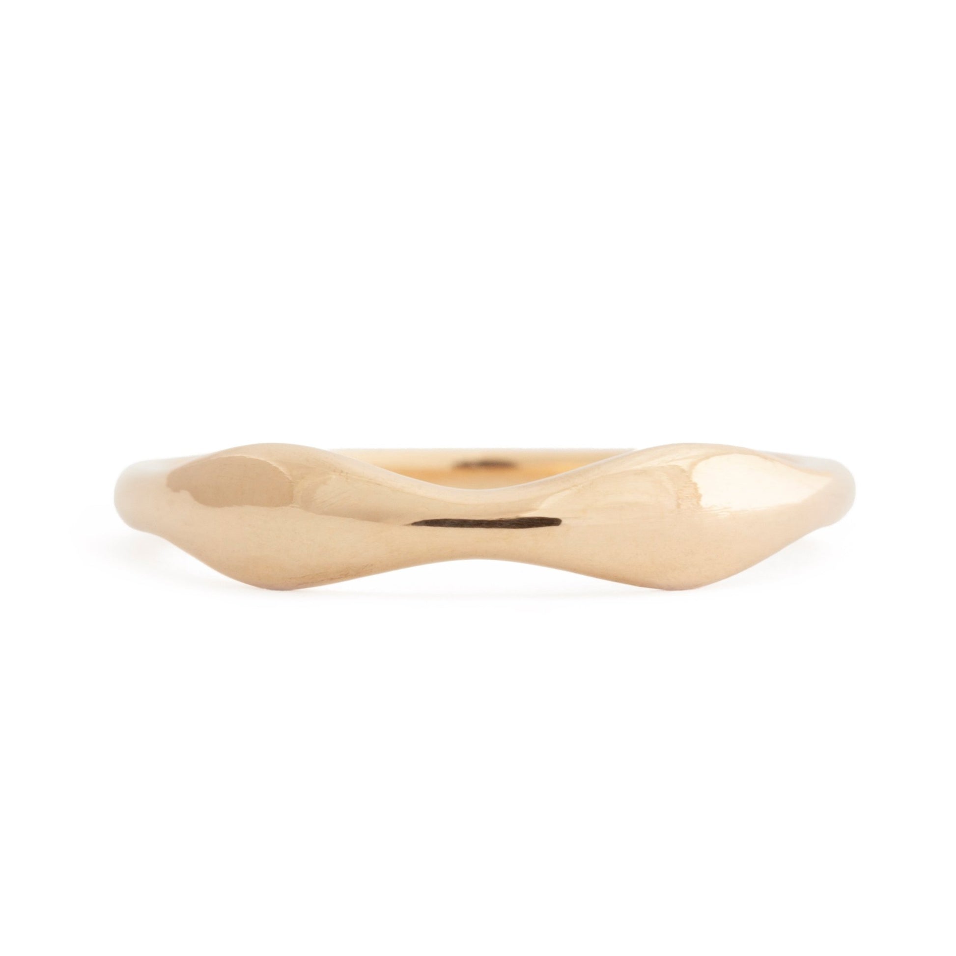 The Fairmined Double Droplet Ring - W.R. Metalarts