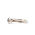 The Four-Prong Goshenite Mokume Solitaire - W.R. Metalarts