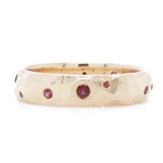 The Garnet Scattered Stars Ring - W.R. Metalarts