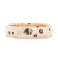 The Garnet Scattered Stars Ring (Ready to ship in size 7) - W.R. Metalarts