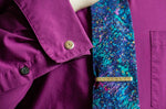 The Gilded Steps Tie Bar - W.R. Metalarts