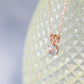 The Maine Aquamarine Pendant - W.R. Metalarts