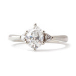 The Minimalist Oval Ring - W.R. Metalarts