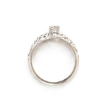 The Modern Vintage Botanical Ring - W.R. Metalarts