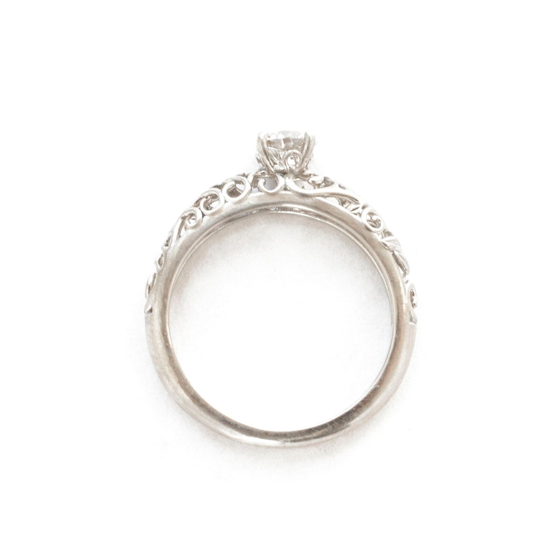 The Modern Vintage Botanical Ring - W.R. Metalarts