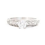 The Modern Vintage Botanical Ring - W.R. Metalarts