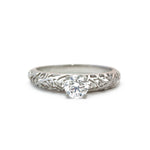 The Modern Vintage Botanical Ring - W.R. Metalarts