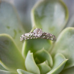 The Modern Vintage Botanical Ring - W.R. Metalarts