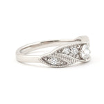The Modern Vintage Cocktail Ring - W.R. Metalarts