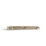 The Mokume Stars Tie Bar - W.R. Metalarts