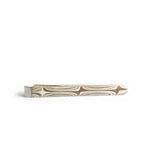 The Mokume Stars Tie Bar - W.R. Metalarts