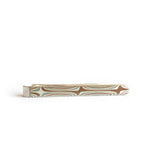 The Mokume Stars Tie Bar - W.R. Metalarts