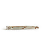 The Mokume Stars Tie Bar - W.R. Metalarts