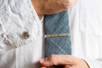 The Mokume Stars Tie Bar - W.R. Metalarts