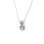 The Montana Amethyst Pendant - W.R. Metalarts