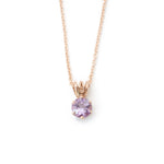 The Montana Amethyst Pendant - W.R. Metalarts