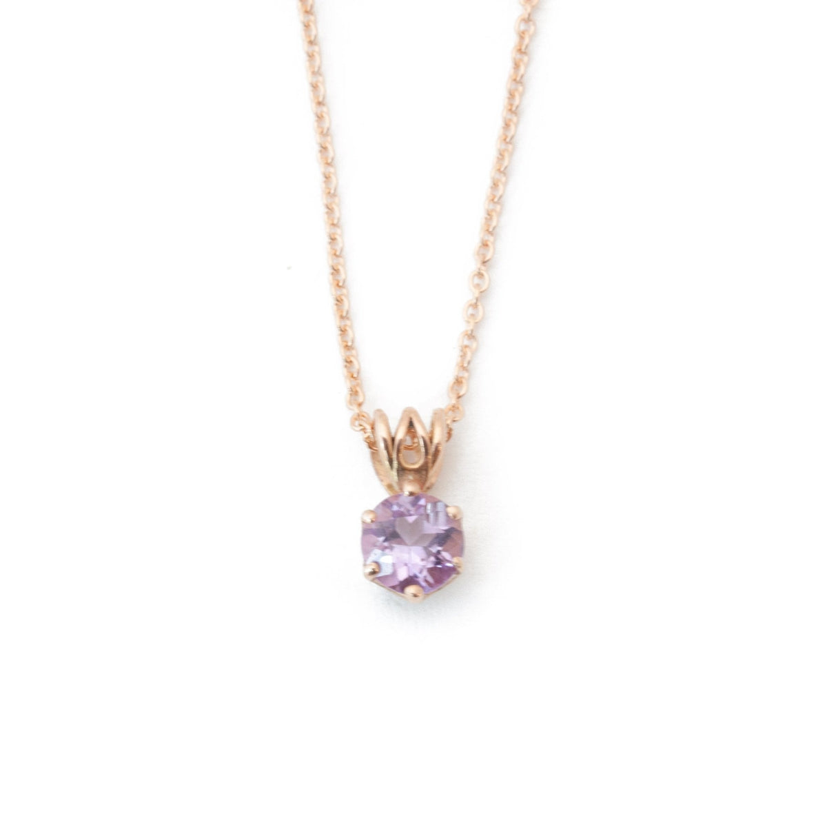 The Montana Amethyst Pendant - W.R. Metalarts
