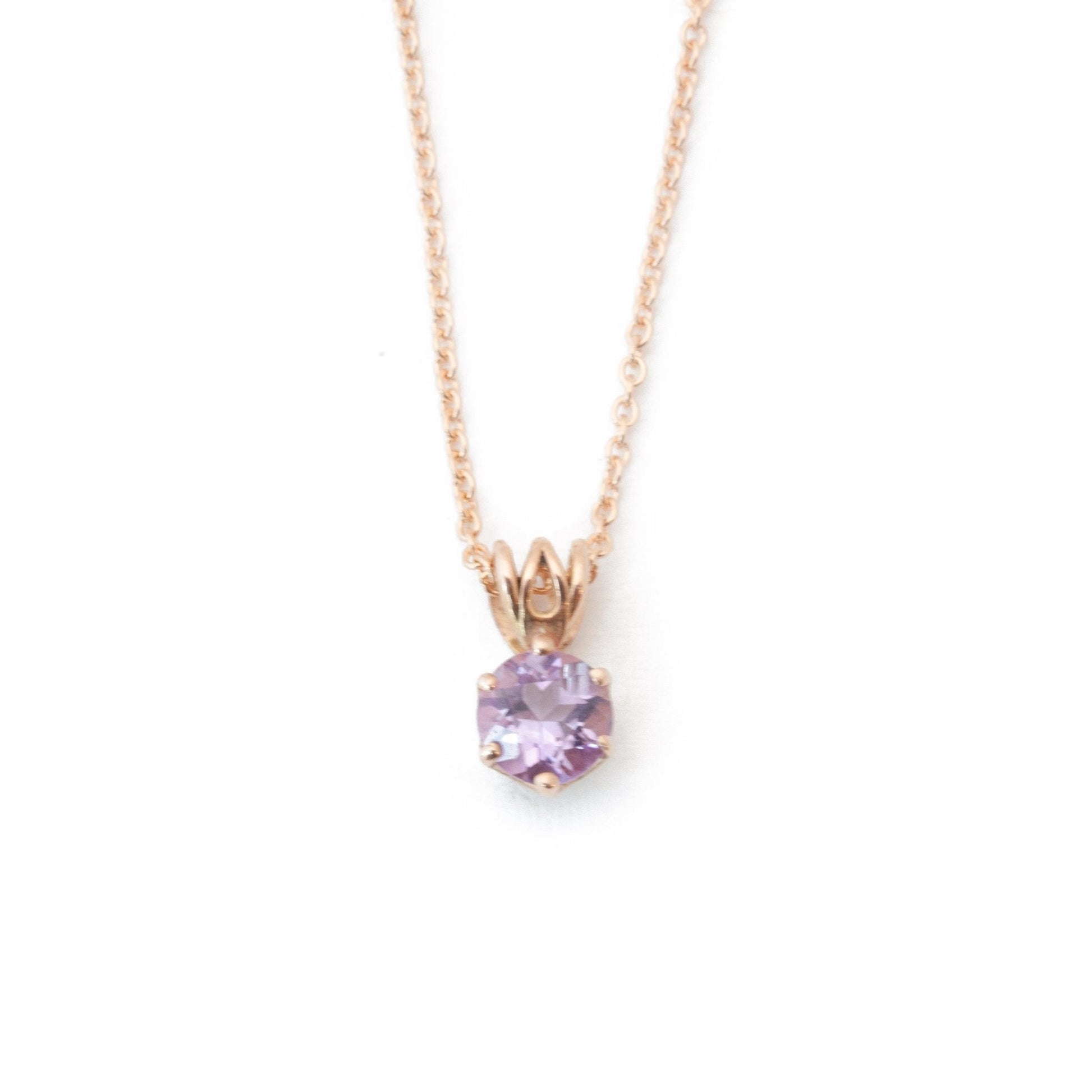 The Montana Amethyst Pendant - W.R. Metalarts