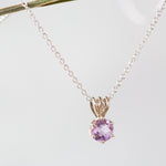 The Montana Amethyst Pendant - W.R. Metalarts