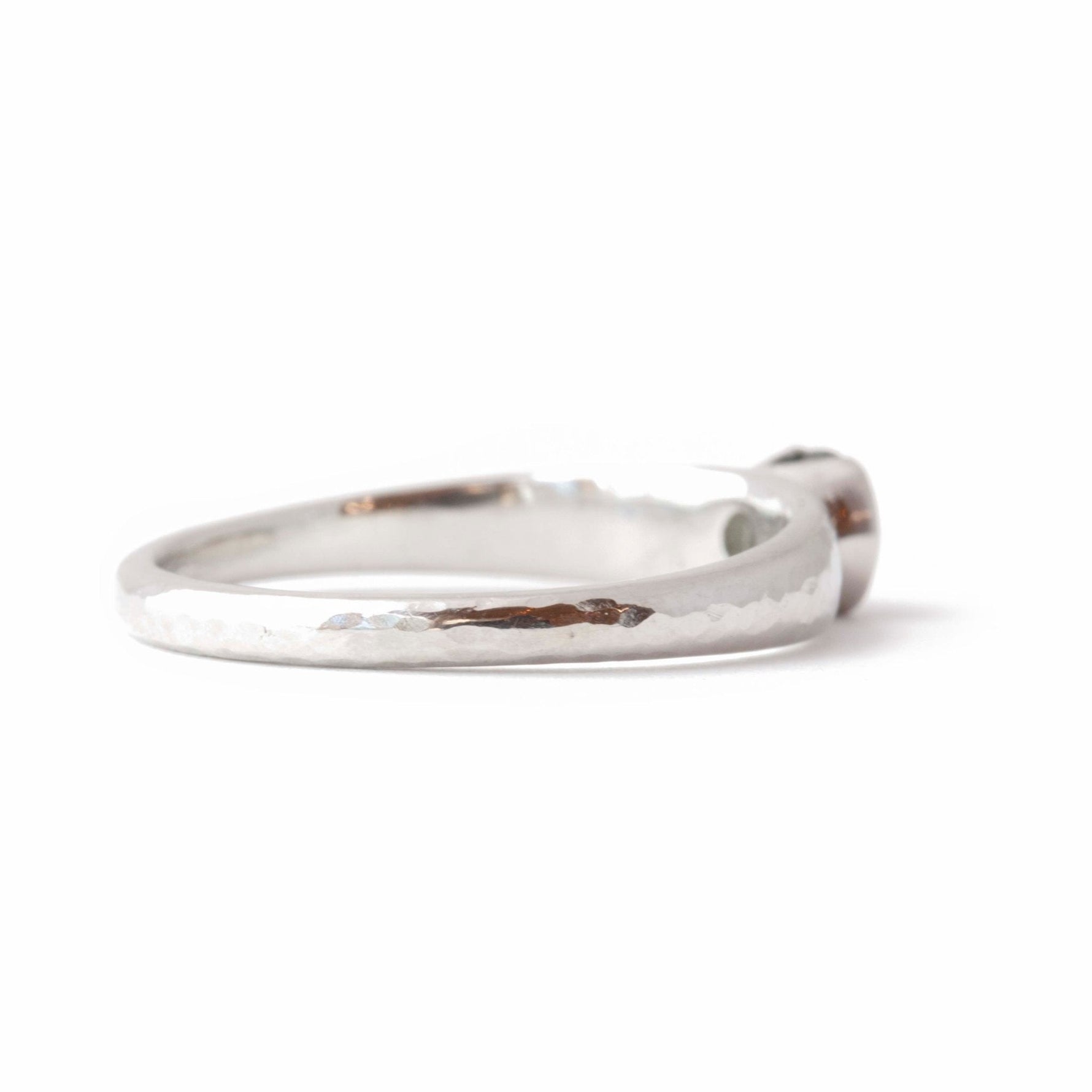 The Montana Sapphire Solitaire - W.R. Metalarts