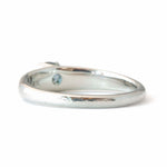The Montana Sapphire Solitaire - W.R. Metalarts