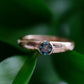 The Montana Sapphire Solitaire - W.R. Metalarts