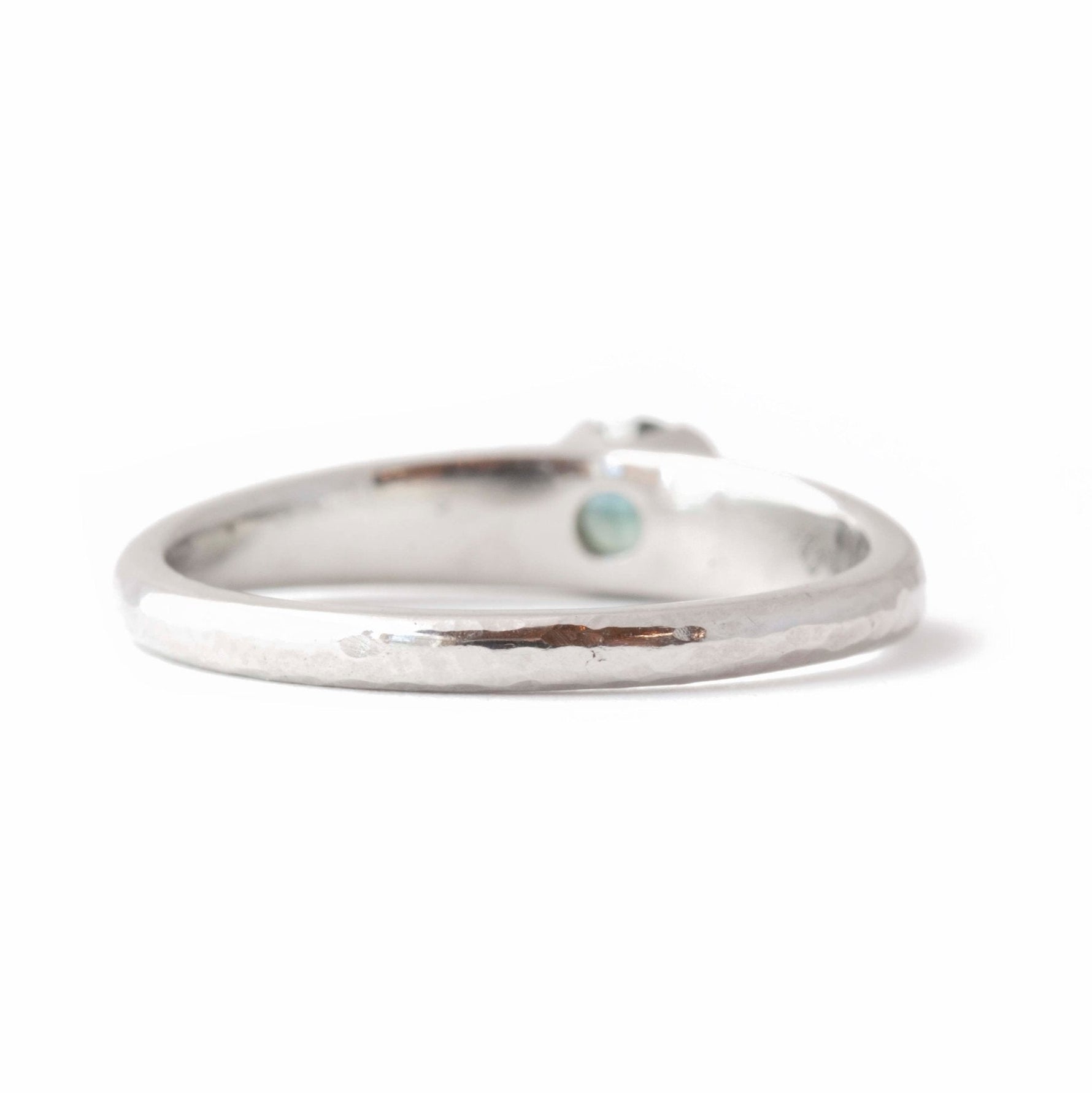 The Montana Sapphire Solitaire - W.R. Metalarts