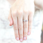 The Morganite Ring - W.R. Metalarts