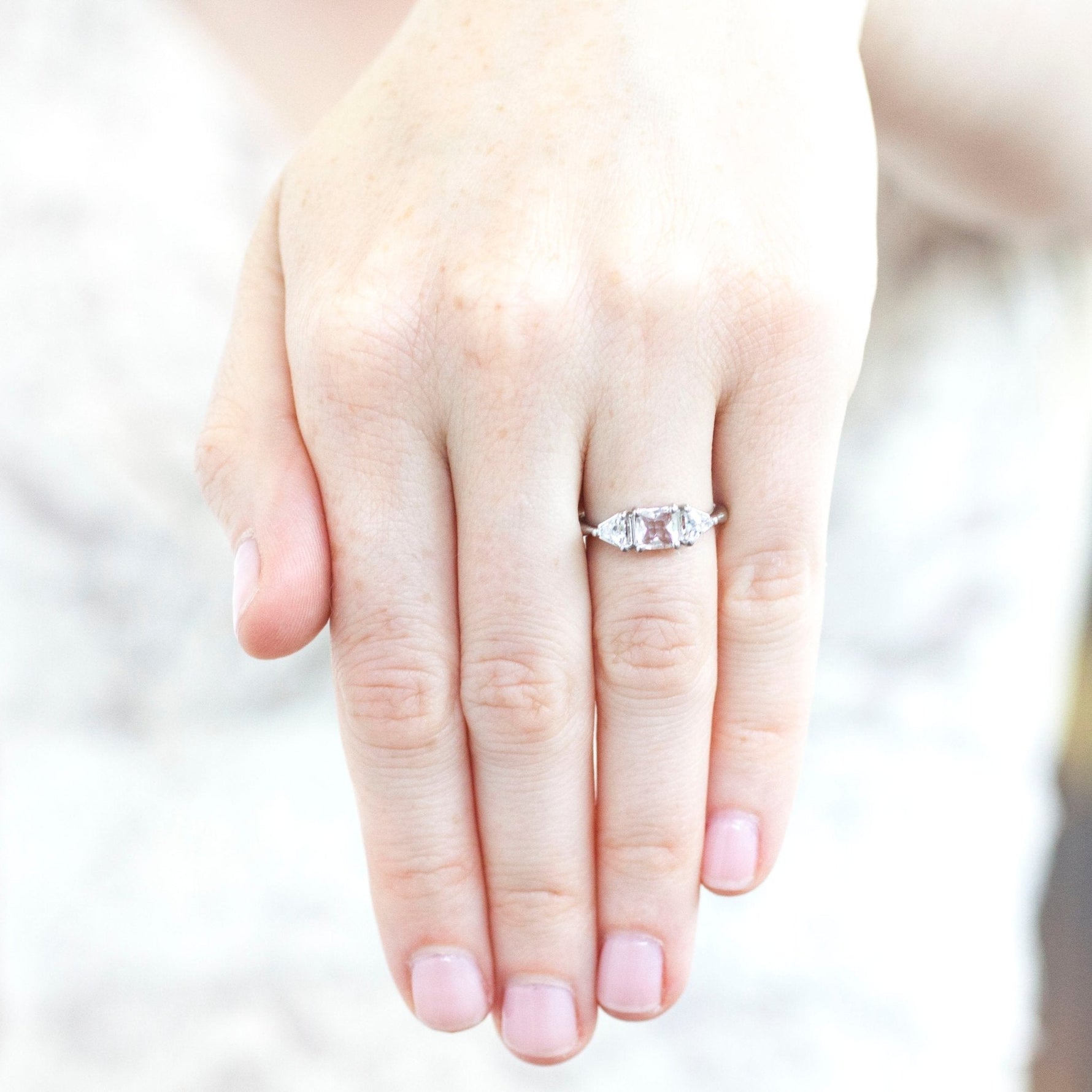 The Morganite Ring - W.R. Metalarts
