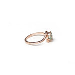 The Oval Solitaire Embrace - W.R. Metalarts