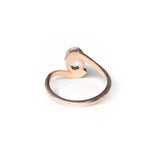 The Oval Solitaire Embrace - W.R. Metalarts