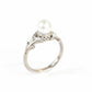 The Pearl Olive Branch Ring - W.R. Metalarts