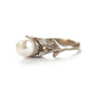 The Pearl Olive Branch Ring - W.R. Metalarts