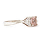 The Pink Princess Cut Ring - W.R. Metalarts