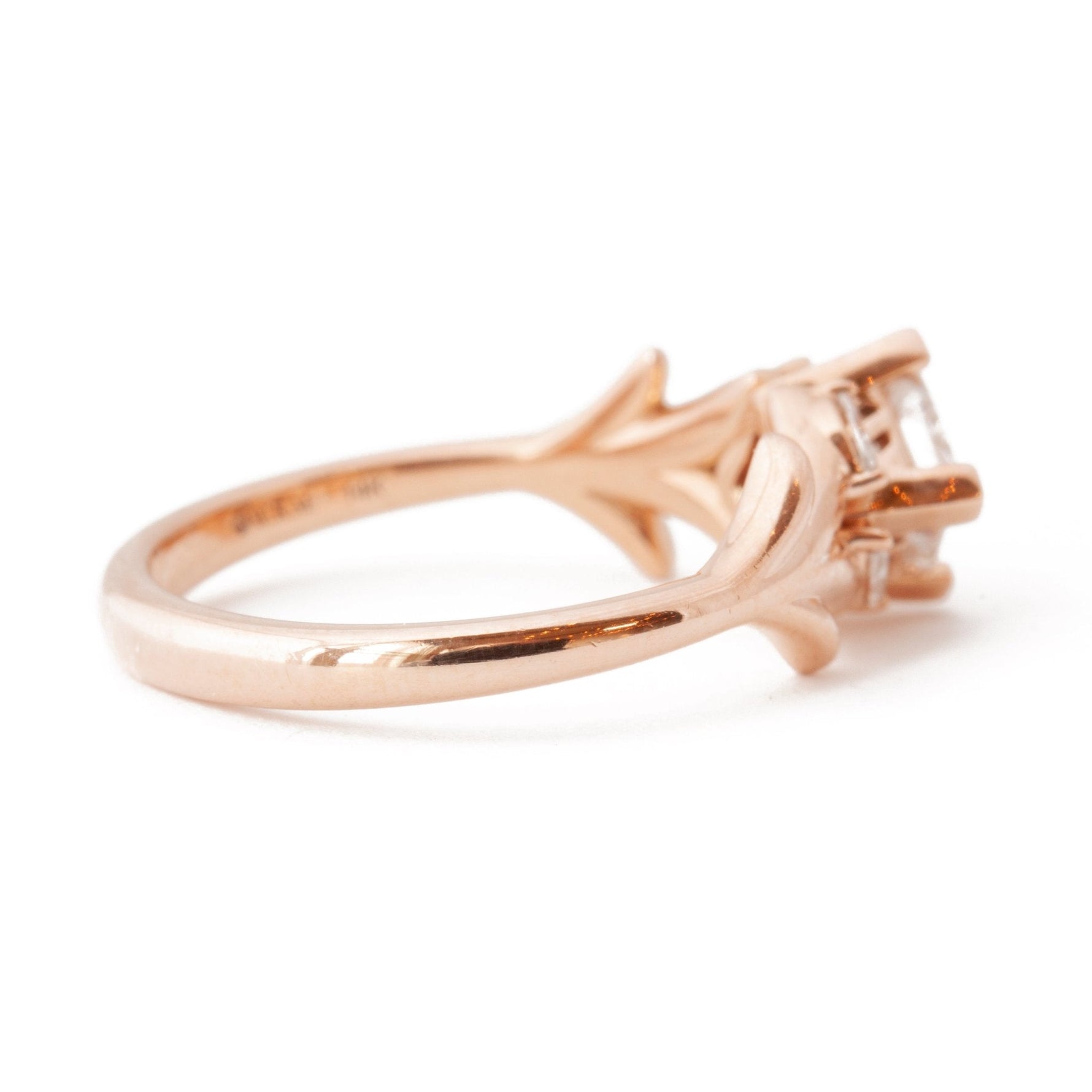 The Princess Olive Branch Ring - W.R. Metalarts