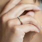 The Rainbow Band (Ready to ship in 14K palladium white gold size 5.75) - W.R. Metalarts