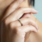 The Rainbow Band (Ready to ship in 14K palladium white gold size 5.75) - W.R. Metalarts