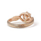 The Rose Gold Mokume Twist Ring - W.R. Metalarts