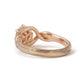 The Rose Gold Mokume Twist Ring - W.R. Metalarts