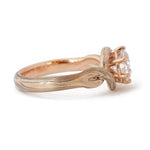 The Rose Gold Mokume Twist Ring - W.R. Metalarts