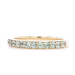 The Sapphire Pavé Band (Ready to ship in size 6.75) - W.R. Metalarts