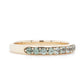 The Sapphire Pavé Band (Ready to ship in size 6.75) - W.R. Metalarts