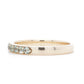 The Sapphire Pavé Band (Ready to ship in size 6.75) - W.R. Metalarts
