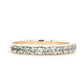 The Sapphire Pavé Band (Ready to ship in size 6.75) - W.R. Metalarts
