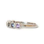 The Seven Stone Rainbow Ring - W.R. Metalarts